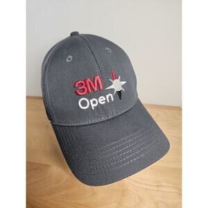 UNRL 3M Open Athletic Fit Hat Gray Logo